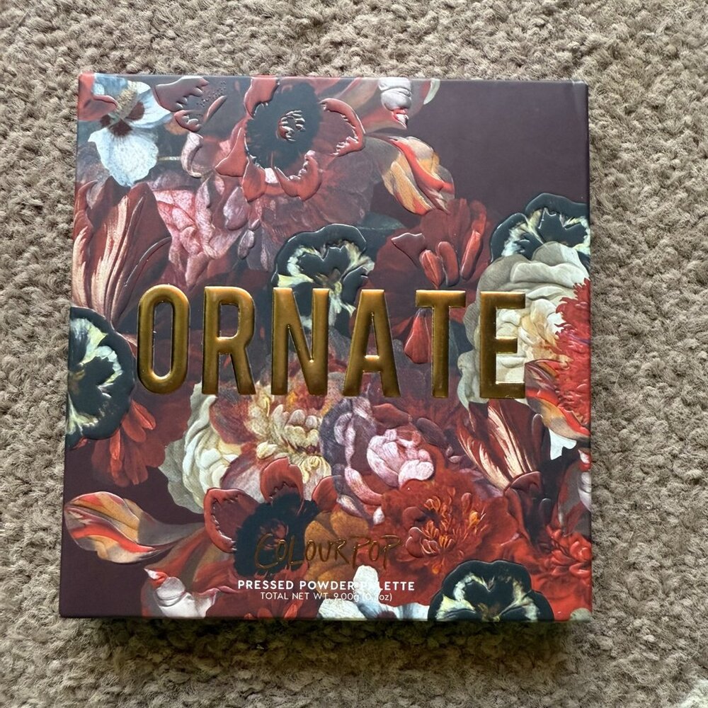 Colourpop “Ornate” Eyeshadow Palette - Brand New - 9-Pan - Discontinued